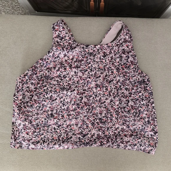 Athleta Top Conscious Cropped Bra Size 1x - Picture 2 of 5